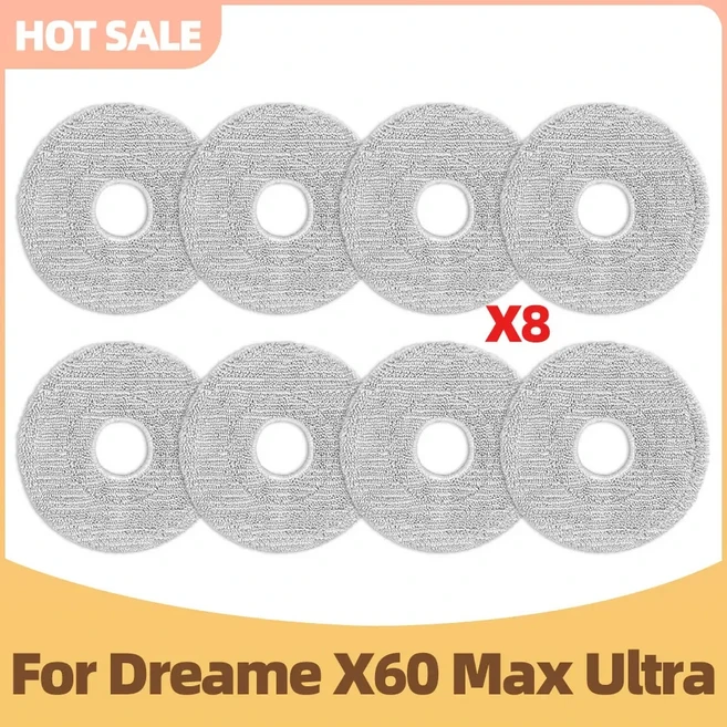 Dreame X60 Max Ultra 완전한 진공청소기 부품 사이드 브러시 먼지 봉투 천 교체 액세서리와 호환 가능, 03 8M