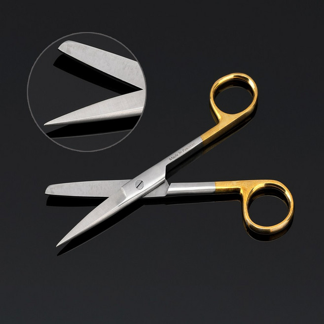 의료용 가위 골드일반 골드 붕대가위 병원 가정 14cm, 1개