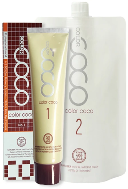 일진 아르떼 칼라코코크림 1제 120g 2제 240ml, 9NB 밝은 자연스러운 갈색, 1세트 - 쿠팡