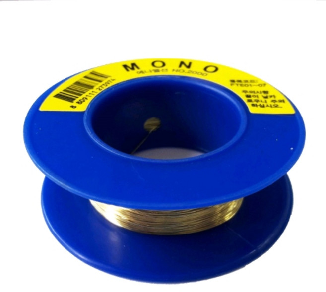 국산 에나멜선 에나멜 동선 0.35mm(두께)x20m(길이), 1개, 구리색