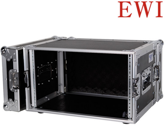 EWI 스탠다드 랙케이스 시리즈 이동형 설치형 렌탈용 랙케이스 렉케이스, E6U(아웃보드케이스-앞뒤뚜껑있음)