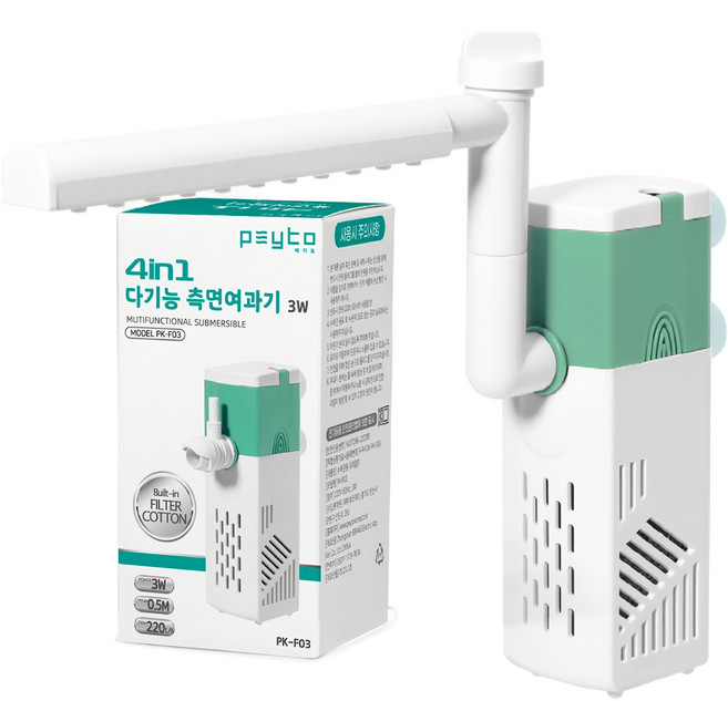 페이토 스마트 다기능 측면여과기 PK-F03, 3W, 1개