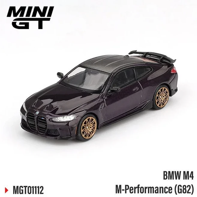 미니 GT 1:64 애스턴 마틴 AMR24 # 페르난도 알론소 랜스 스트롤 2024 합금 자동차 모델 컬렉션 선물, 07 BMW M4