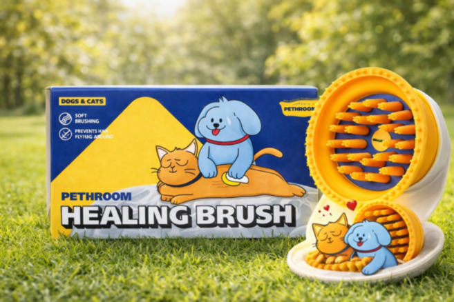 페스룸 반려동물 힐링 브러쉬, 단품, 1개
