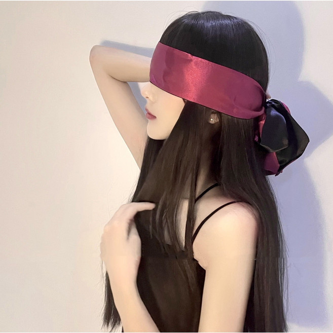 피치핑크 레이스안대 눈가리개 코스프레소품 파티가면 모음