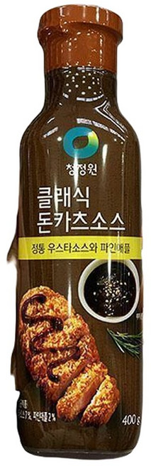 청정원 도쿄클래식 돈카츠 소스 400G x 3개