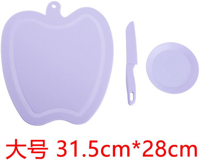 교육 주방 안전 도마 어린이 플라스틱 과일 칼 도마 커터-38505, 옵션19