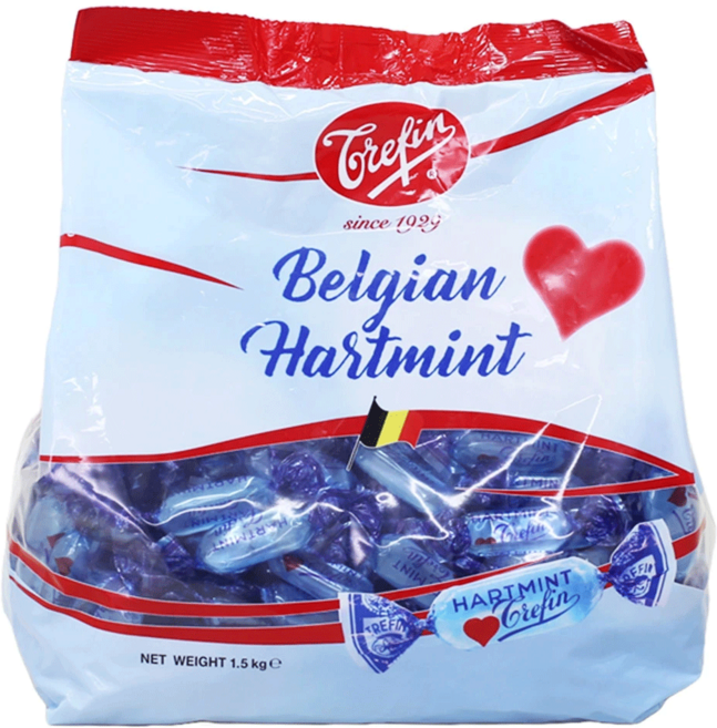 트레핀 하트 민트 캔디, 1.5kg, 1개