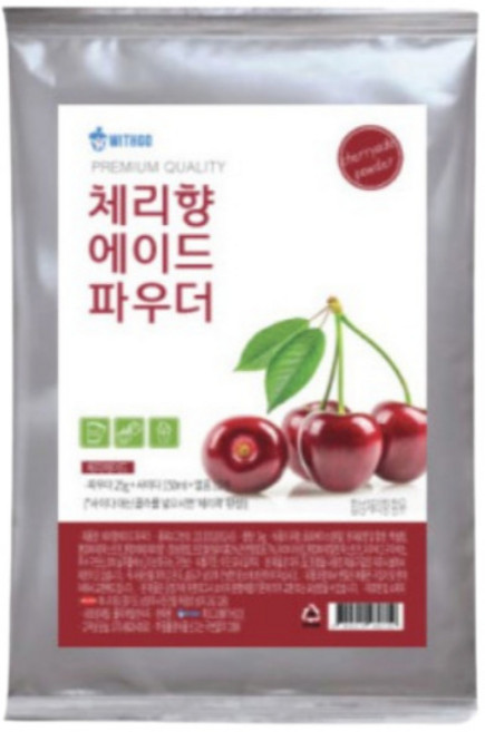 위드고 체리에이드 파우더, 1kg, 5개