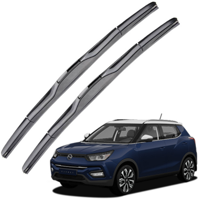 쌍용 KGM 티볼리 전차종 자동차 와이퍼 순정형 600 400 1+1, 1세대-티볼리아머(15~19)-600+400mm