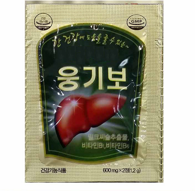 대웅생명과학 웅기보 1포, 1회분, 1개