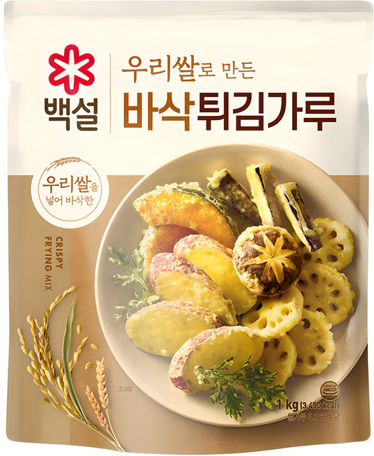 백설 바삭 튀김가루, 1kg, 1개