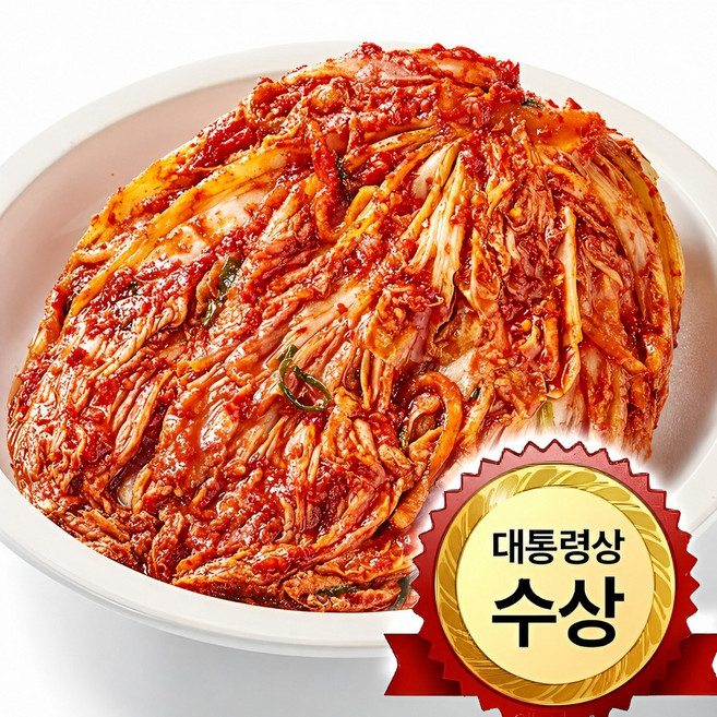 [대통령상 2회 수상] 청올담 국내산 전라도 포기 배추김치, 1개, 5kg