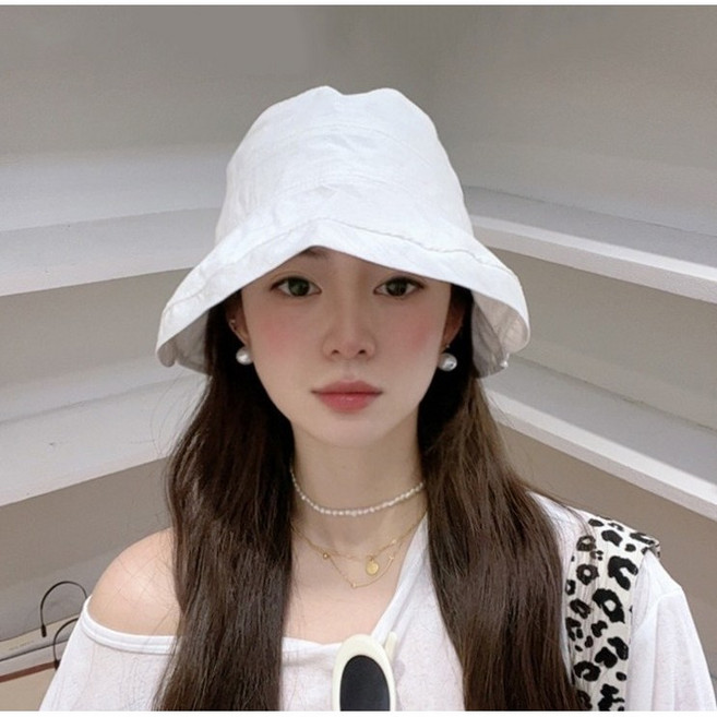 여름 가벼운 시원한 통풍 벙거지 모자 사이즈 조절