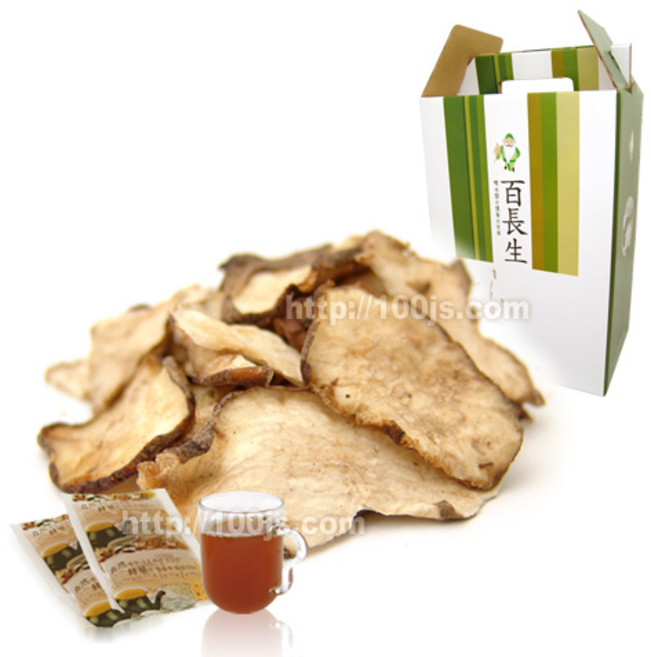 백장생 국내산 돼지감자차 추출차 110ml x 60팩, 60봉, 흰색