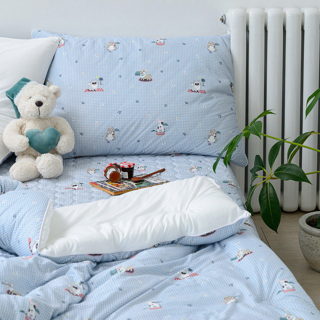 해피니 이불베개세트 주토피아 차렵이불 베개세트 슈