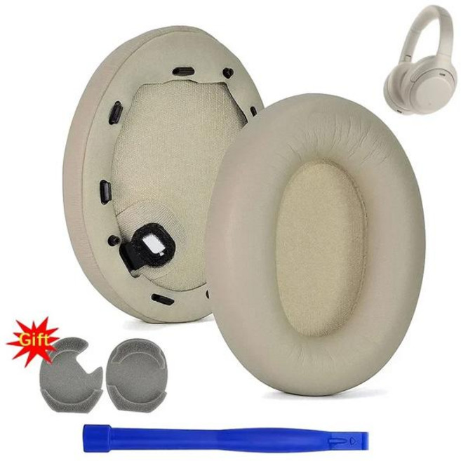 WH 1000XM4 폰용 교체용 이어패드 쿠션 부드러운 메모리 패드 1000 XM4 이어머프