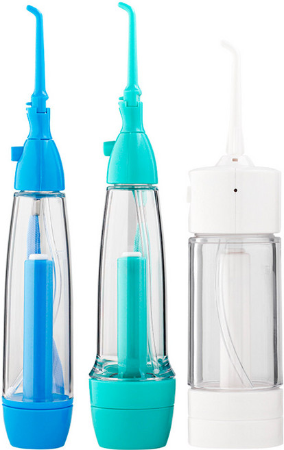 로이엘 구강 세정기 셀프 이물질제거기 물치실 가글 입냄새제거, 블루, 1개