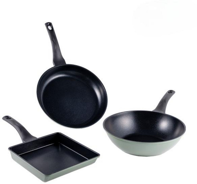 에코라믹블루밍팬 기절초특가에코라믹블루밍팬 3종세트, 핑크, 1개