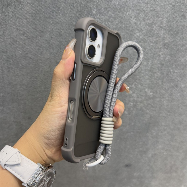 iPhone 磁吸支架手機殼 軍規防摔保護殼