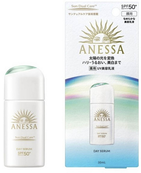 ANESSA 安耐曬 雙效護理日間精華, 1個, 30g