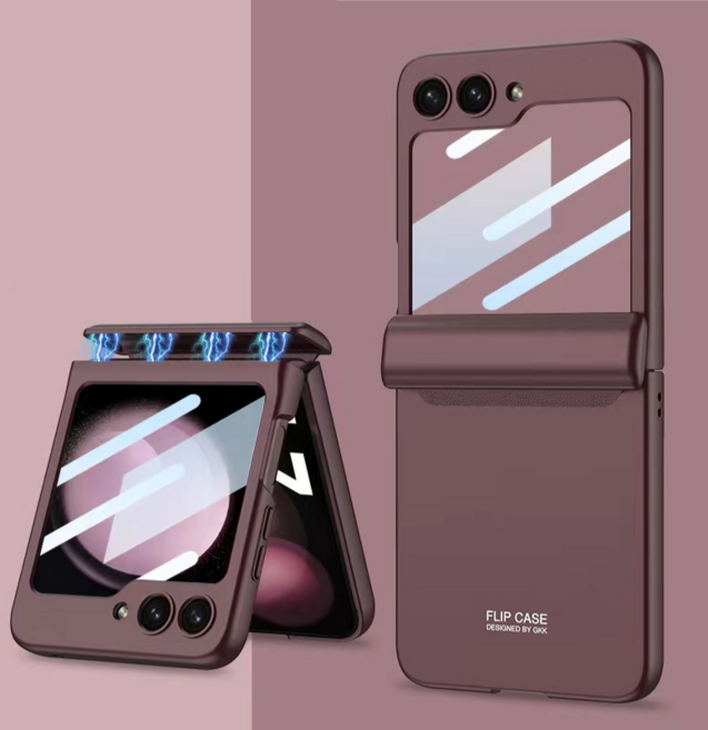 개인취향 Z플립 마그넷 힌지보호 무광 케이스