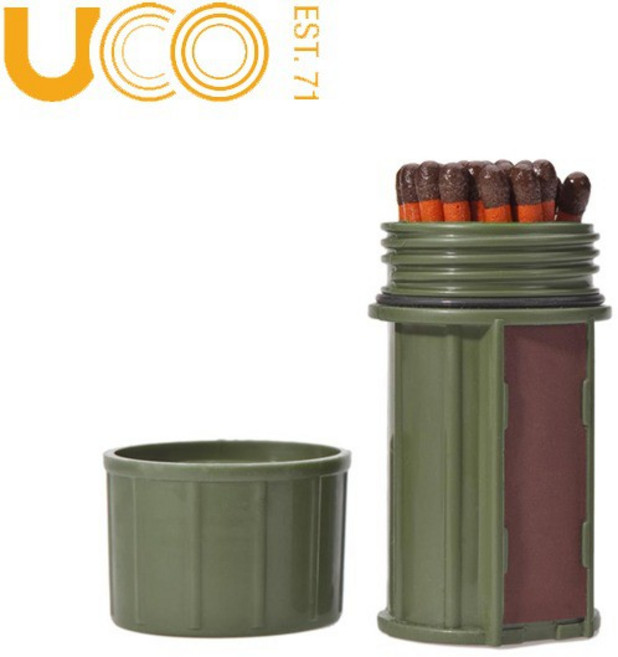 UCO 防風防水火柴 露營燒烤必備, 1個, 中款(7cm)