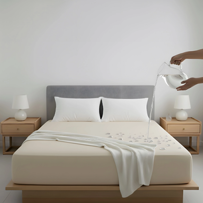 SINEET 침대 매트리스 커버 알러지케어 누빔 방수 매트리스커버/매트리스방수커버 침대 커버