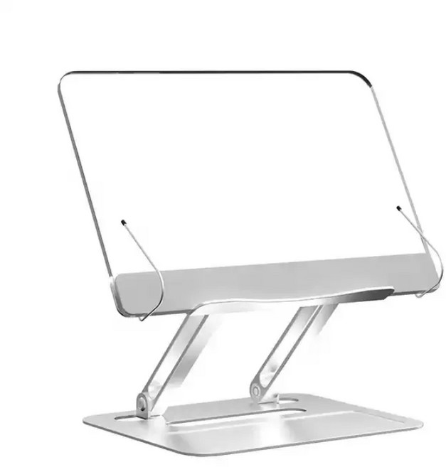 마이제이 심플리 높이조절 접이식 독서대, 투명
