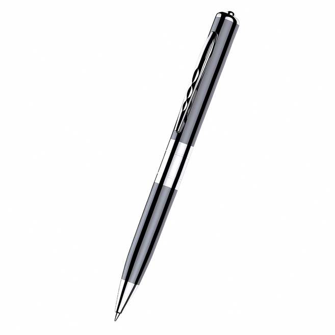 RUN기술 휴대용 초소형 고품질 노이즈 캔슬링 볼펜녹음기, ZD42블랙32G