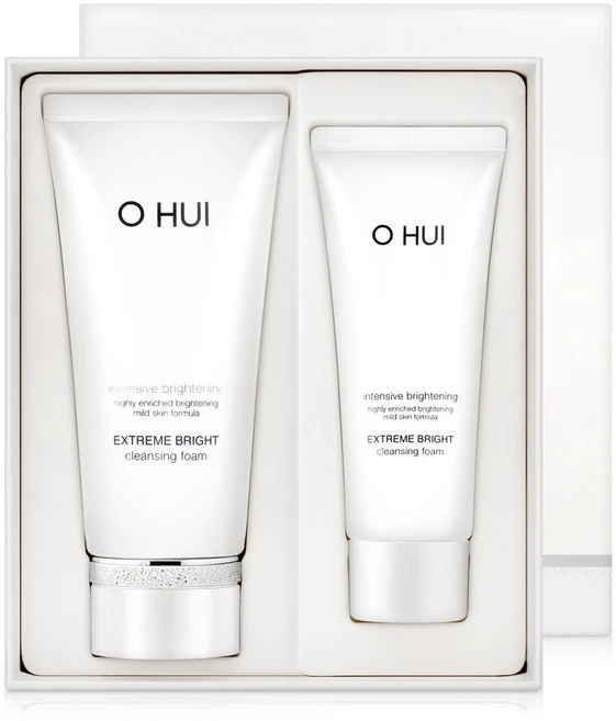 오휘 익스트림 브라이트 각질제거 비타민 폼클렌징 세트, 1세트 - 쿠팡