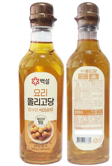 백설 올리고당, 700g, 1개