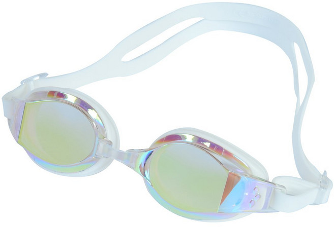 아레나 돌핀 트레이닝 미러 수경 A2AC1AG46, 투명, 1개