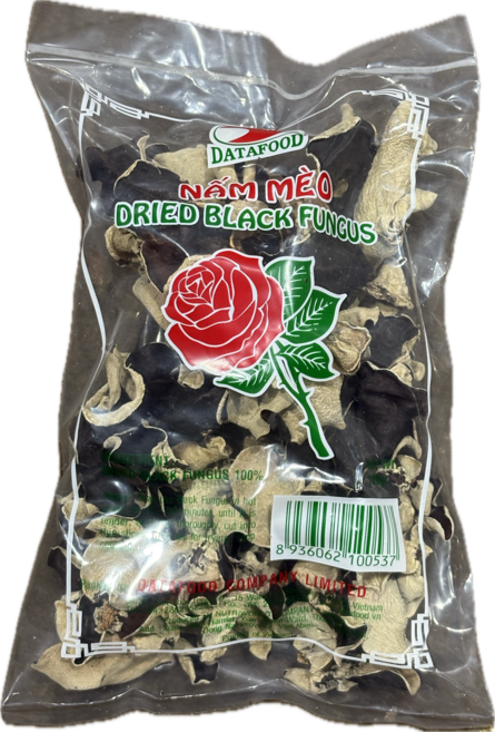 베트남산 건조 목이버섯 (장미표) NAM MEO 2팩/100g, 2개, 100G