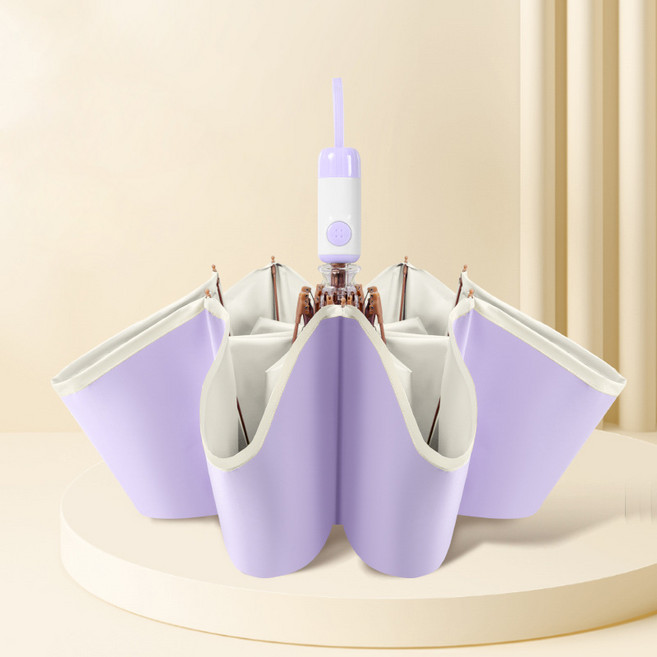 양산 자동 자외선차단 접이식 3단 우양산 겸용 우산