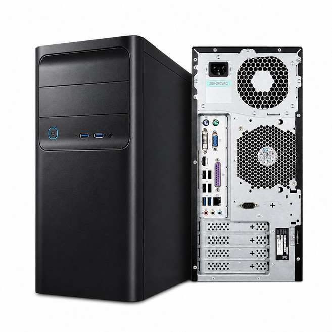 삼성 중고컴퓨터 본체 윈도우11 DB400T9 i7 9700F 32GB 960GB GT730 무선랜, WIN11 Pro, 블랙