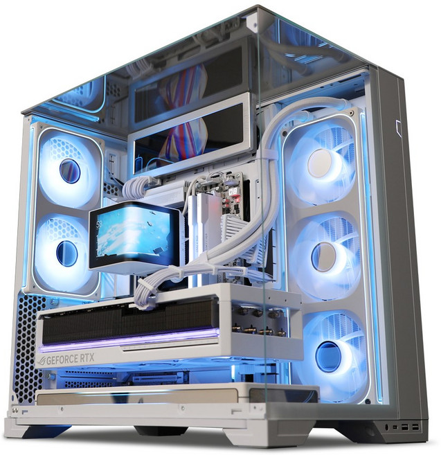 몬스타 가츠 PC 조립 리안리 라이젠9 9950X3D RTX5090 아이온2 붉은사막 고성능 게이밍 컴퓨터 에셜론W, OS 없음, 2TB, 64GB, 지포스 RTX 5090, R9 9950X3D