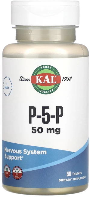 KAL P-5-P 50mg 50정, 5개 - 쿠팡
