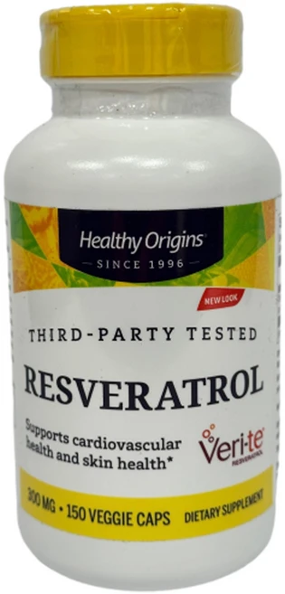 헬시오리진스 액티브 트랜스 레스베라트롤 300mg 브이캡, 1개, 150정 - 쿠팡