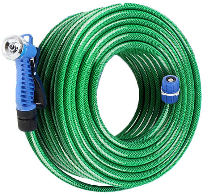 가정용 세차호스15M 차량 원예 고무 호스릴 세차분사기, 1개