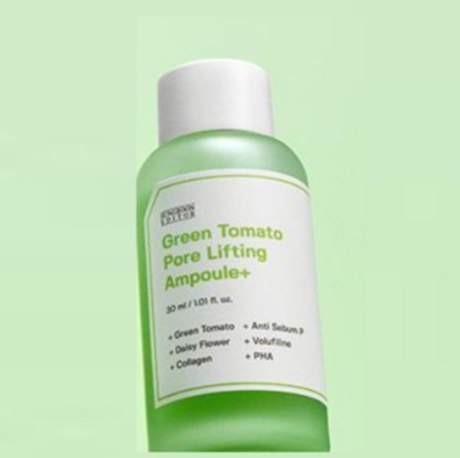 SUNGBOON EDITOR 綠番茄緊緻毛孔安瓶+ 30ml, 1個, 綠番茄30ml(補充瓶)(無外紙盒)-現