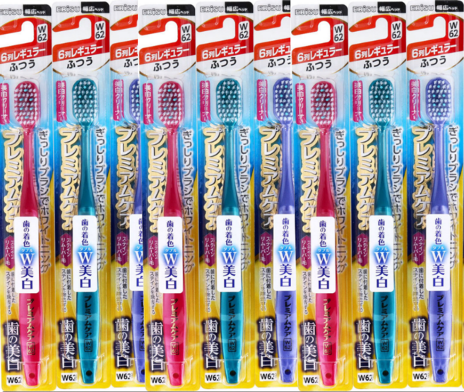 EBISU 플레티넘케어 칫솔 랜덤발송, 1개입, 9개