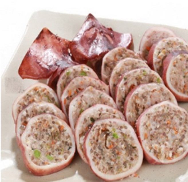 참좋은식품 속초 중앙시장 선동 오징어 순대 진공 500g 1-2인분, 1개