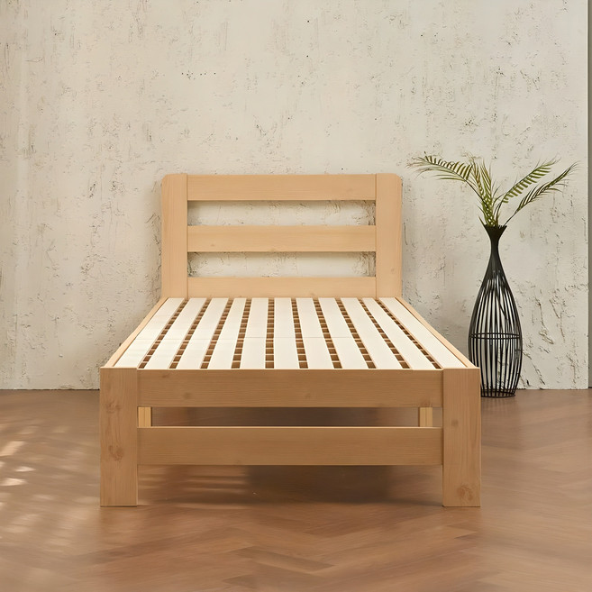 솔로앤솔리드 침대 프레임 단품 솔리드