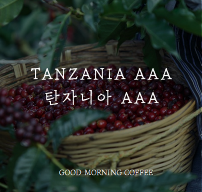 굿모닝커피 싱글오리진 원두 탄자니아 AAA 200g, 1개