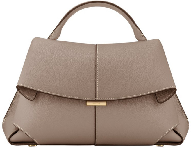 POLENE 폴렌느 가방 Cyme 시미 누메로 모키 에디션 토프 그레인 가죽