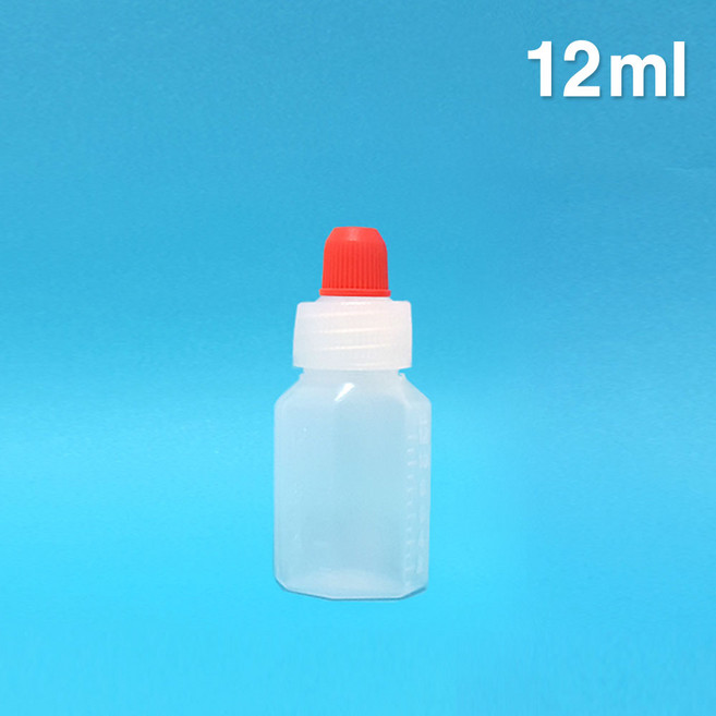 한국산 투약병 12ml - 100개 /물약병/공병/투약병/시약병/샘플병 12cc