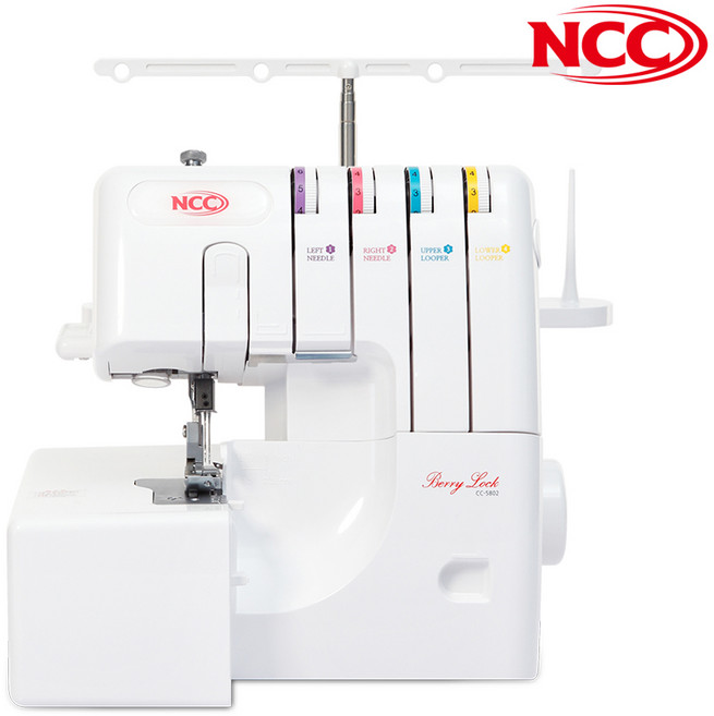 NCC 베리록 CC-5802 오버록&인터록 미싱, 혼합색상, 옵션02. 베리록+특별선물+바느질필수부자재