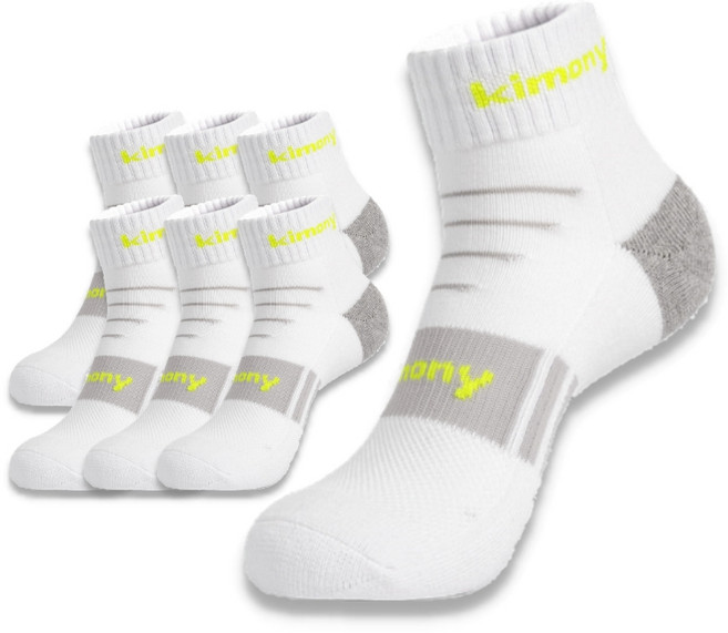 키모니 남성용 스포츠 중목 양말 KSS501, M6, 7개
