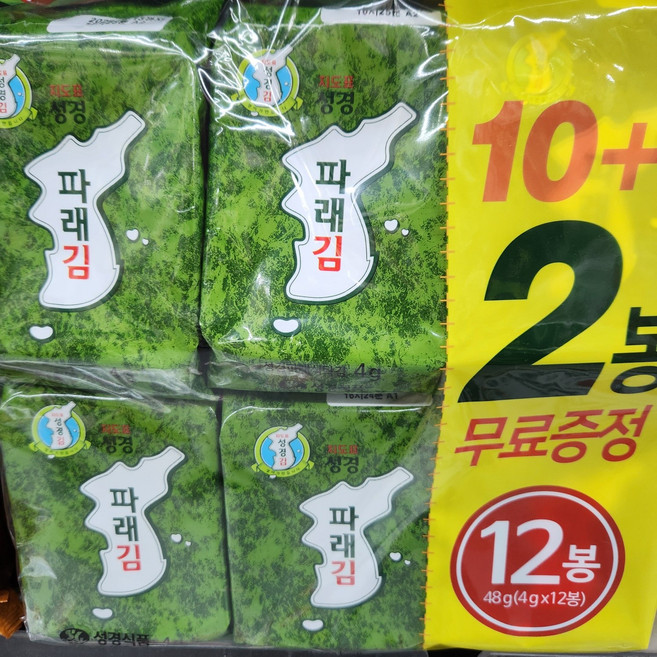 성경 파래김 도시락김, 36개, 4g